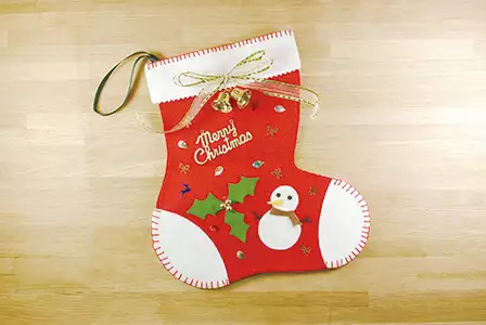 不织布大圣诞袜